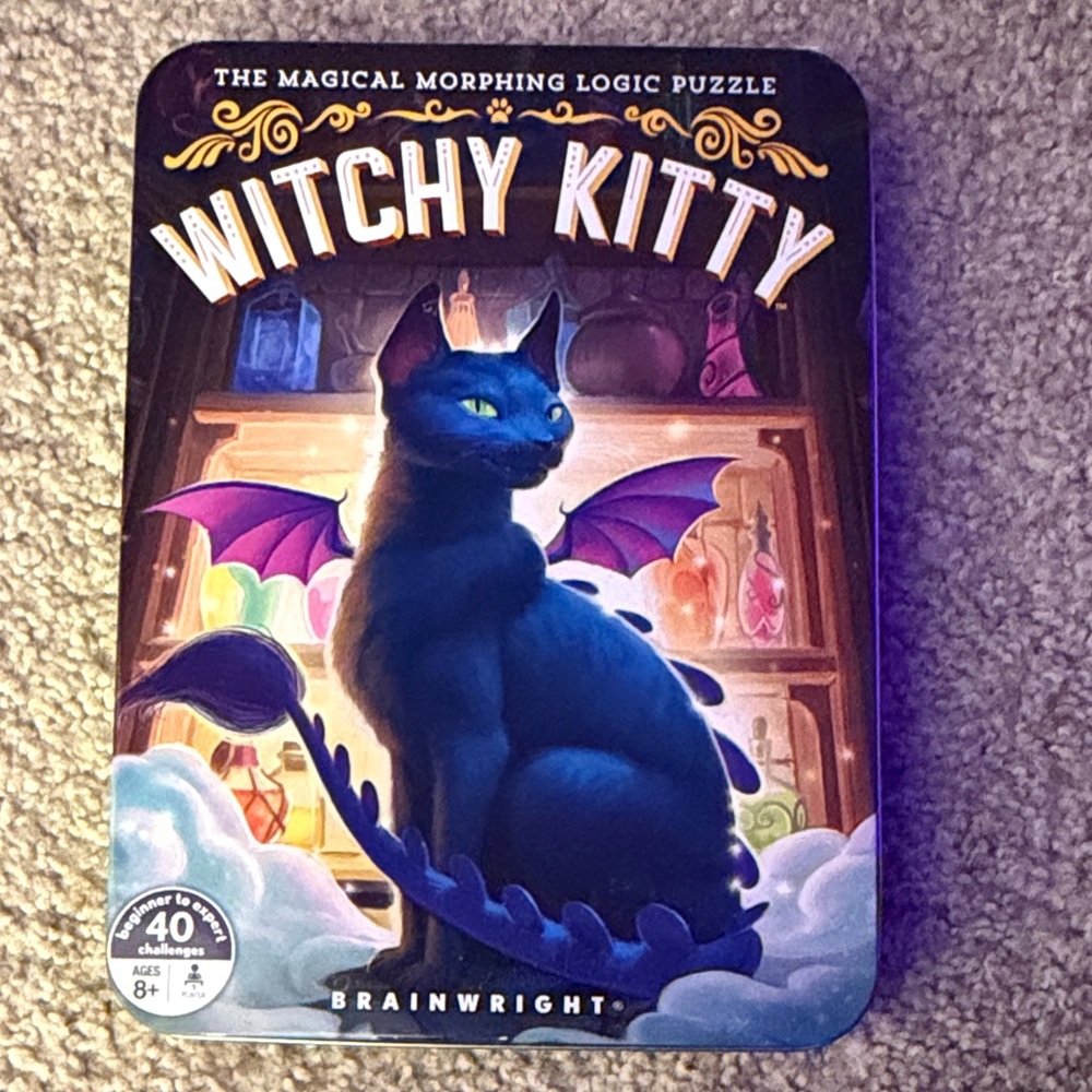 Witchy Kitty Puzzle Game